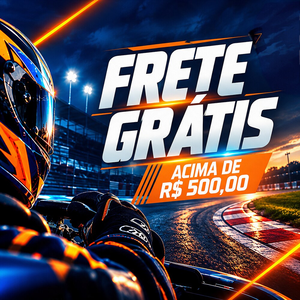 Frete grátis acima de R$ 500,00