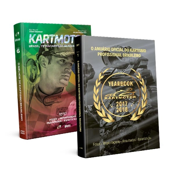 Combo Anuário Kart Motor 1ª + 6ª Edição